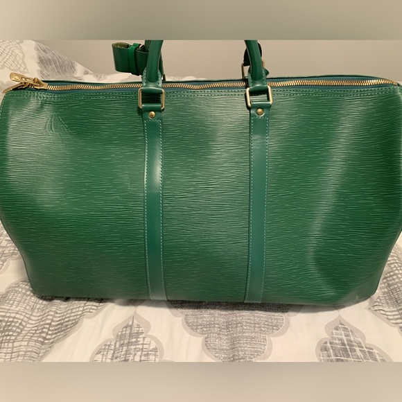 Like new, Epi leather keepall 50 - Picture 4 of 15